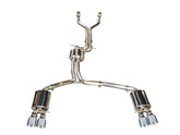 AWE Touring Edition Exhaust for Audi C7 S7 4.0T - Chrome Silver Tips - Primary